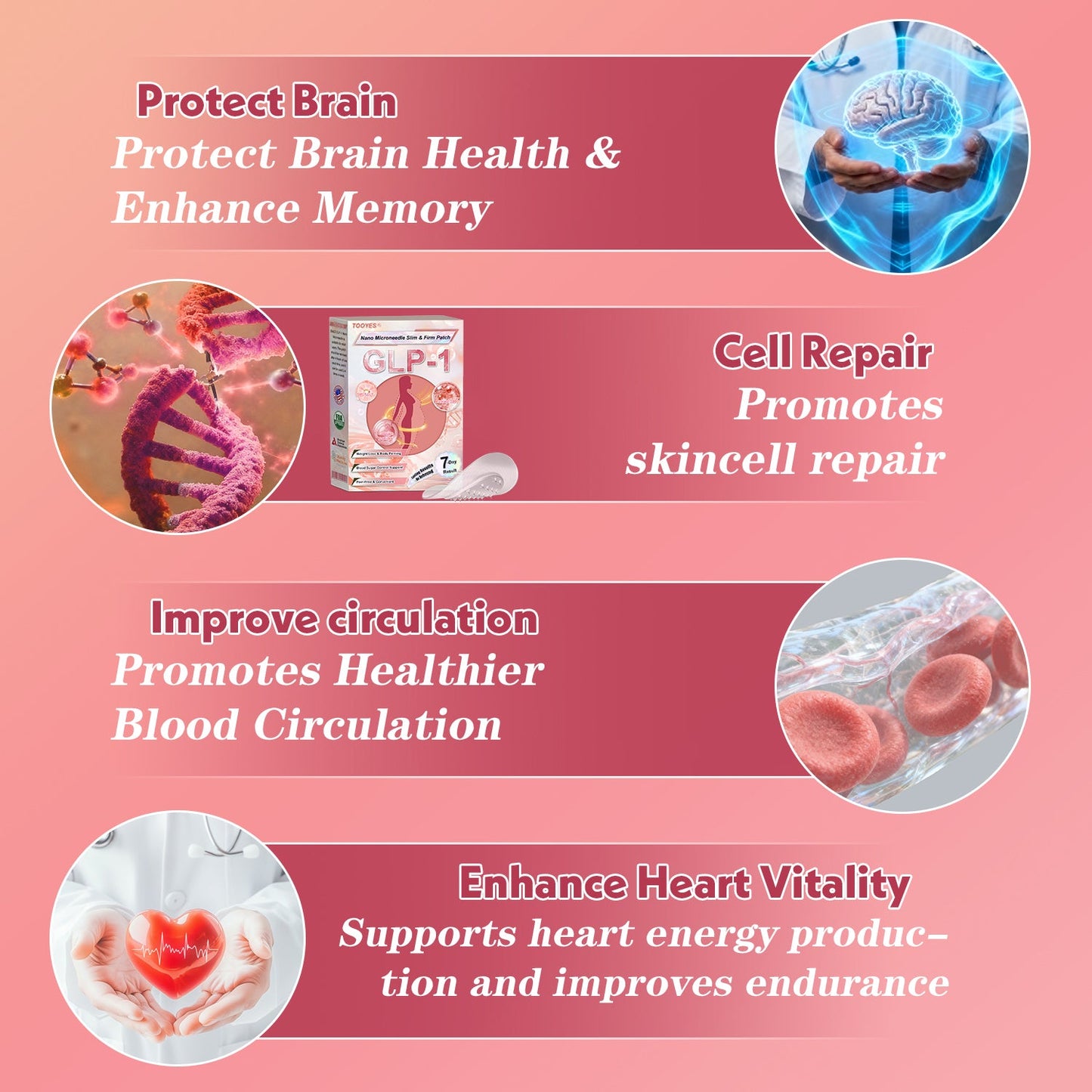 TOOYES®Only 5 boxes left! We're offering you an additional 30% discount! Get yourself in shape and healthy. Miss out now, and you won't have another chance until next year.